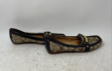Load image into Gallery viewer, Coach Womens Felisha Brown Signature Print Slip-On Flat Loafer Shoes Size 7.5
