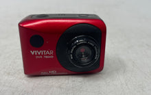 Load image into Gallery viewer, Vivitar DVR786HD Red Full HD Video Action Camera With Film Stick Not Tested
