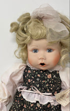 Load image into Gallery viewer, Vintage Edwin M. Knowles Limited Edition Ceramic Open Eyes Fashion Doll
