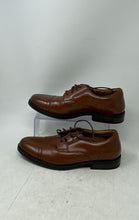 Load image into Gallery viewer, Dockers Mens Garfield Brown Leather Cap Toe Oxford Dress Shoes Size 8M
