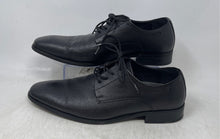 Load image into Gallery viewer, Calvin Klein Mens Black Leather Low Top Lace-Up Oxford Dress Shoes Size 9.5 M
