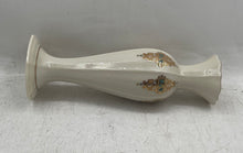 Load image into Gallery viewer, Lenox Ceramic White Gold Trim Printed Home Decor Collectible Mini Vase
