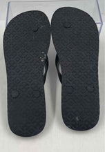 Load image into Gallery viewer, Authentic Tory Burch Womens Black Printed Slip-On Flip-Flop Sandals Size 6
