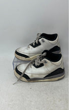 Load image into Gallery viewer, Nike Kids Air Jordan 3 Retro DM0968-106 White Black Sneaker Shoes Size 10C
