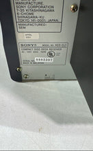 Load image into Gallery viewer, Sony HCD-CL1 Black 3-Disc Hi-Fi Compact CD-Deck Receiver Stereo Not Tested
