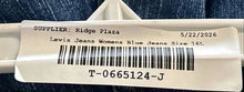 Load image into Gallery viewer, Levi's Womens Blue Medium Wash Pockets Denim Straight Leg Jeans Size 16L
