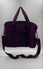 Load image into Gallery viewer, Authentic Marc By Marc Jacobs Womens Purple Double Handle Tote Handbag
