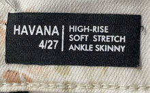 Load image into Gallery viewer, Buffalo David Bitton Womens Multicolor Floral Ankle Skinny Leg Jeans Size 4/27
