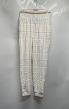 Load image into Gallery viewer, SikSilk Womens White Flat Front Elasticated Waistband Pull-On Joggers Pants Sz 6
