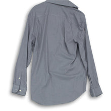 Load image into Gallery viewer, Kenneth Cole Awearness Mens White Black Check Slim Fit Dress Shirt Size 16 32/33
