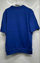Load image into Gallery viewer, Sniper Gang Mens Blue Graphic Print Cotton Short Sleeve Pullover Sweatshirt Sz M
