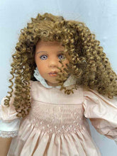 Load image into Gallery viewer, Limited Edition Artist Bethany Open Eyes Curly Hairs Porcelain Fashion Doll

