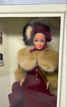 Load image into Gallery viewer, Mattel Victorian Elegance Burgundy Faux Fur Outfit Fashion Doll
