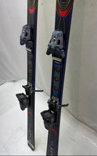 Load image into Gallery viewer, Rossignol Cut 10.4L Unisex Adults Dark Blue 160 Downhill Skis Bindings Set
