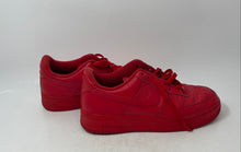 Load image into Gallery viewer, Nike Mens Air Force 1 07 LV8 Red Leather Lace-Up Low Top Running Shoes Size 11
