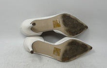 Load image into Gallery viewer, Call It Spring Womens White Leather Pointed Toe Stiletto D'Orsay Heels Size 6
