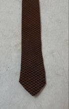 Load image into Gallery viewer, Ted Baker Mens Brown Geometric Print Adjustable Long Formal Designer Tie
