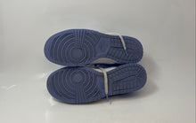 Load image into Gallery viewer, Nike Womens Dunk Low White Blue Low Top Lace-Up Sneaker Shoes Size 8
