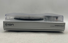 Load image into Gallery viewer, Ion Silver Black Power Play LP USB Powered LP To MP3 Turntable With Box
