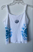 Load image into Gallery viewer, Harley-Davidson Womens White Blue Sleeveless Spaghetti Strap Camisole Top Size L

