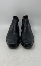 Load image into Gallery viewer, Johnston &amp; Murphy Mens Black Full Side Zipper Square Toe Ankle Boots Size 8.5 M
