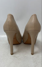 Load image into Gallery viewer, Pour La Victoire Womens Gilliana Beige Leather Stiletto High Pump Heels Sz 6.5M
