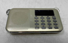 Load image into Gallery viewer, L-218 TF Card Slot Mini Portable Speakers Pocket AM FM Radio 2 Pcs Not Tested
