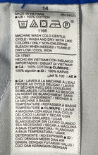 Load image into Gallery viewer, Old Navy Womens Blue White Printed Cotton Pockets Chino Shorts Size 14
