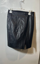 Load image into Gallery viewer, Express Womens Black Back-Zip Short Straight &amp; Pencil Skirt Size 4
