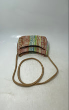 Load image into Gallery viewer, Fossil Womens Multicolor Floral Inner Pockets Zipper Crossbody Handbag
