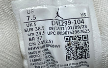 Load image into Gallery viewer, Nike Womens Air Jordan 1 Low SE DV1299-104 White Blue Sneakers Shoes Size 7.5
