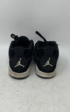 Load image into Gallery viewer, Nike Kids Jordan 4 Retro FV4537-001 Black White Sneaker Shoes Size 11C
