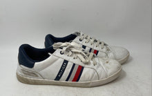 Load image into Gallery viewer, Tommy Hilfiger Mens Thyme White Blue Red Low Top Lace-Up Sneaker Shoes Size 10.5
