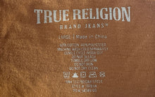 Load image into Gallery viewer, True Religion Mens Brown Short Sleeve Crew Neck Stretch Pullover T-Shirt Size L

