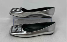 Load image into Gallery viewer, Sarto Womens A-Flexa Amaya Silver Rhinestone Slip-On Ballet Flats Size 5 M
