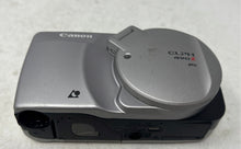 Load image into Gallery viewer, Vintage Canon 490Z ELPH Silver Point &amp; Shoot Film Camera Untested

