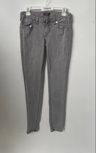 Load image into Gallery viewer, True Religion Womens Gray Denim Stella Low Rise Skinny Jeans Size 27
