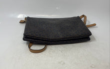 Load image into Gallery viewer, Calvin Klein Womens Brown Signature Print Leather Adjustable Strap Crossbody Bag
