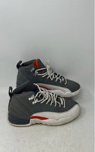 Load image into Gallery viewer, Nike Kids Air Jordan 12 Retro 153265-012 Gray Lace-Up Sneaker Shoes Size 4.5Y
