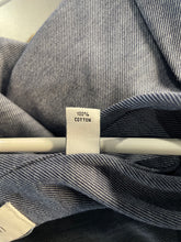 Load image into Gallery viewer, Calvin Klein Mens Gray Refined Knit Long Sleeve Slim Fit Dress Shirt Size L
