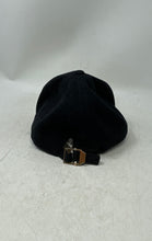 Load image into Gallery viewer, Michael Kors Womens Black Gold Adjustable Baseball Cap One Size Fits All
