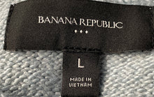 Load image into Gallery viewer, Banana Republic Womens Blue Crew Neck Long Sleeve Pullover Sweater Size Large
