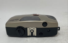 Load image into Gallery viewer, Vivitar LC600 Silver Focus Free 35mm Point &amp; Shoot Film Camera Not Tested
