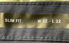 Load image into Gallery viewer, DKNY Mens Navy Blue Five-Pocket Stretch Slim Fit Dress Pants Size 32x32
