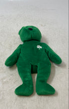 Load image into Gallery viewer, Ty Green Erin The Bear Beanie Baby Collection Shamrock Plush Toys With Tags
