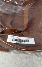 Load image into Gallery viewer, Oak &amp; Tan Womens Brown Leather Adjustable Strap Zip-Around Lined Backpack w/ Tag
