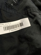Load image into Gallery viewer, Armani Exchange Mens Black Cotton Slim Fit Button-Up Shirt Size Medium
