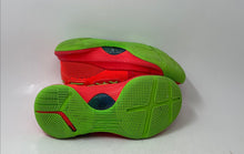 Load image into Gallery viewer, Under Armour Mens Curry 6 3020612 Orange Green Sneakers Shoes Size 7.5 No Laces
