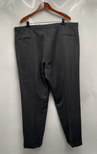 Load image into Gallery viewer, Alexander Lloyd Menswear Mens Black Pleated Cropped Pants Size W 46 L 32
