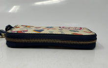 Load image into Gallery viewer, Authentic Tory Burch Womens Kerrington Good Luck Multicolor Wristlet Wallet
